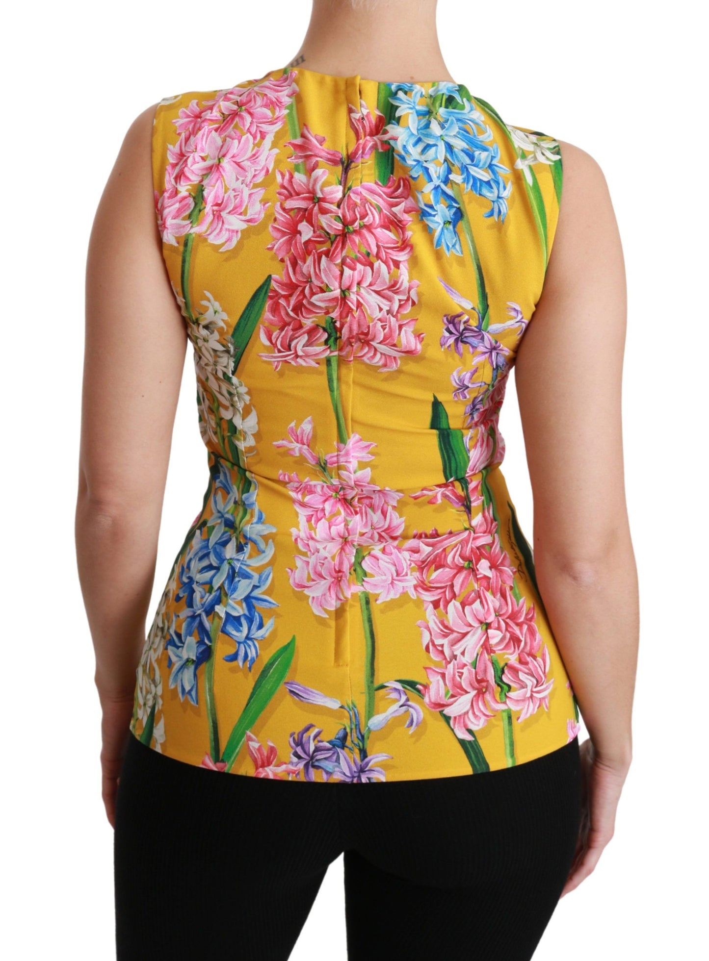 Dolce &amp; Gabbana Sunshine Floral Crewneck hihaton pusero