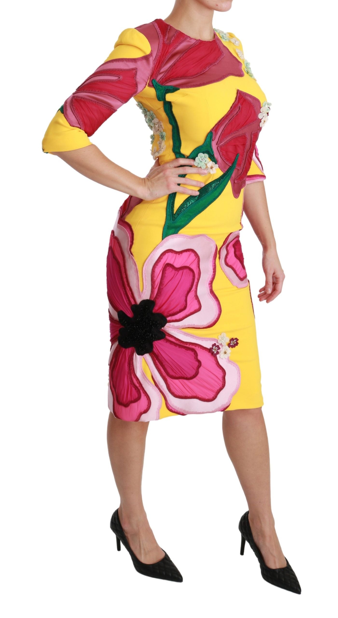 Dolce &amp; Gabbana Sunshine Bloom polvipituinen tuppimekko