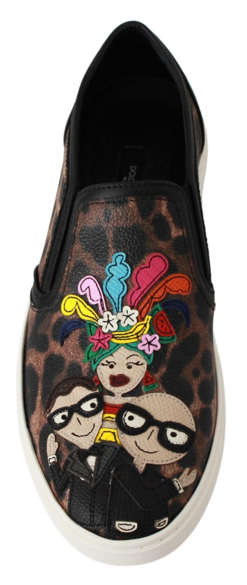 Dolce &amp; Gabbana Tyylikkäät leopardikuvioiset loaferit hienostuneeseen tyyliin