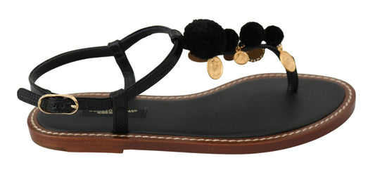 Dolce &amp; Gabbana Pom Pom Flip Flop nilkkahihnat