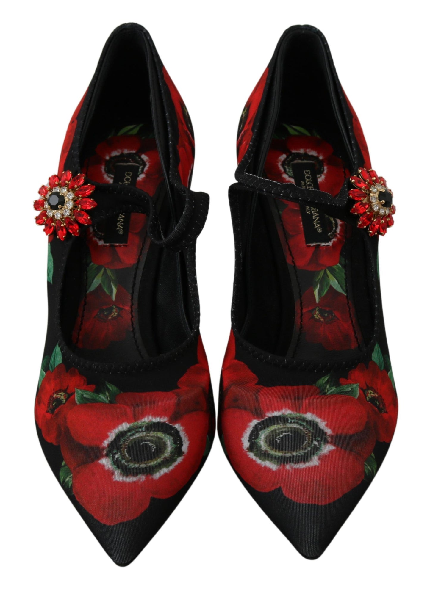 Dolce &amp; Gabbana kukka Mary Janes -pumput kristalliyksityiskohtiin