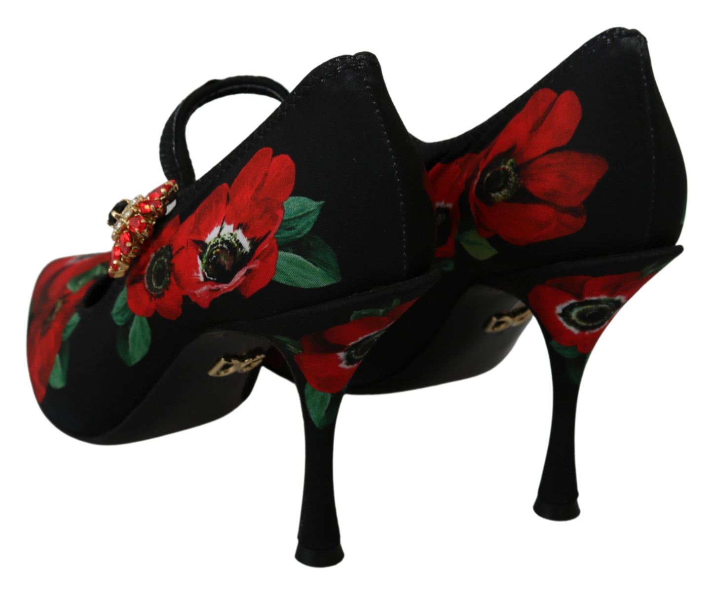 Dolce &amp; Gabbana kukka Mary Janes -pumput kristalliyksityiskohtiin