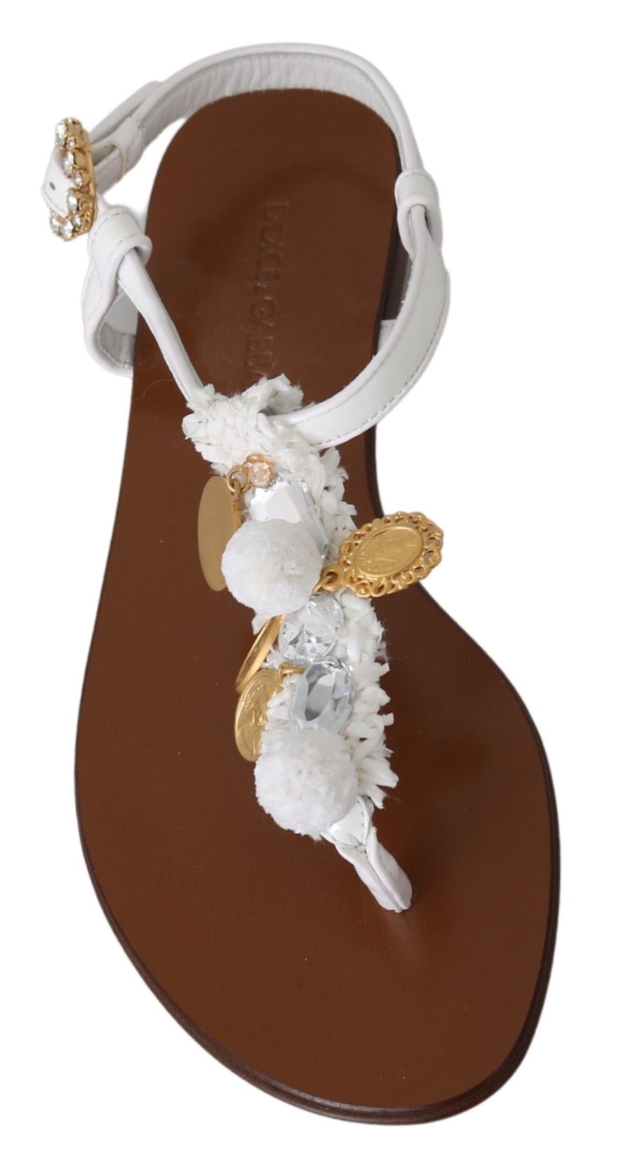 Dolce &amp; Gabbana Pom Pom Flip Flop nilkkahihnat