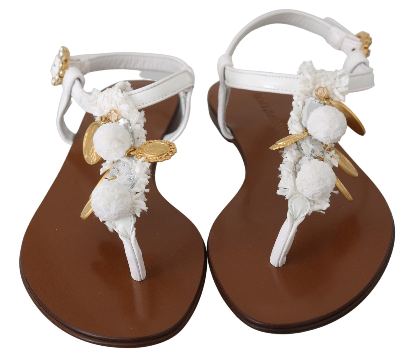 Dolce &amp; Gabbana Pom Pom Flip Flop nilkkahihnat