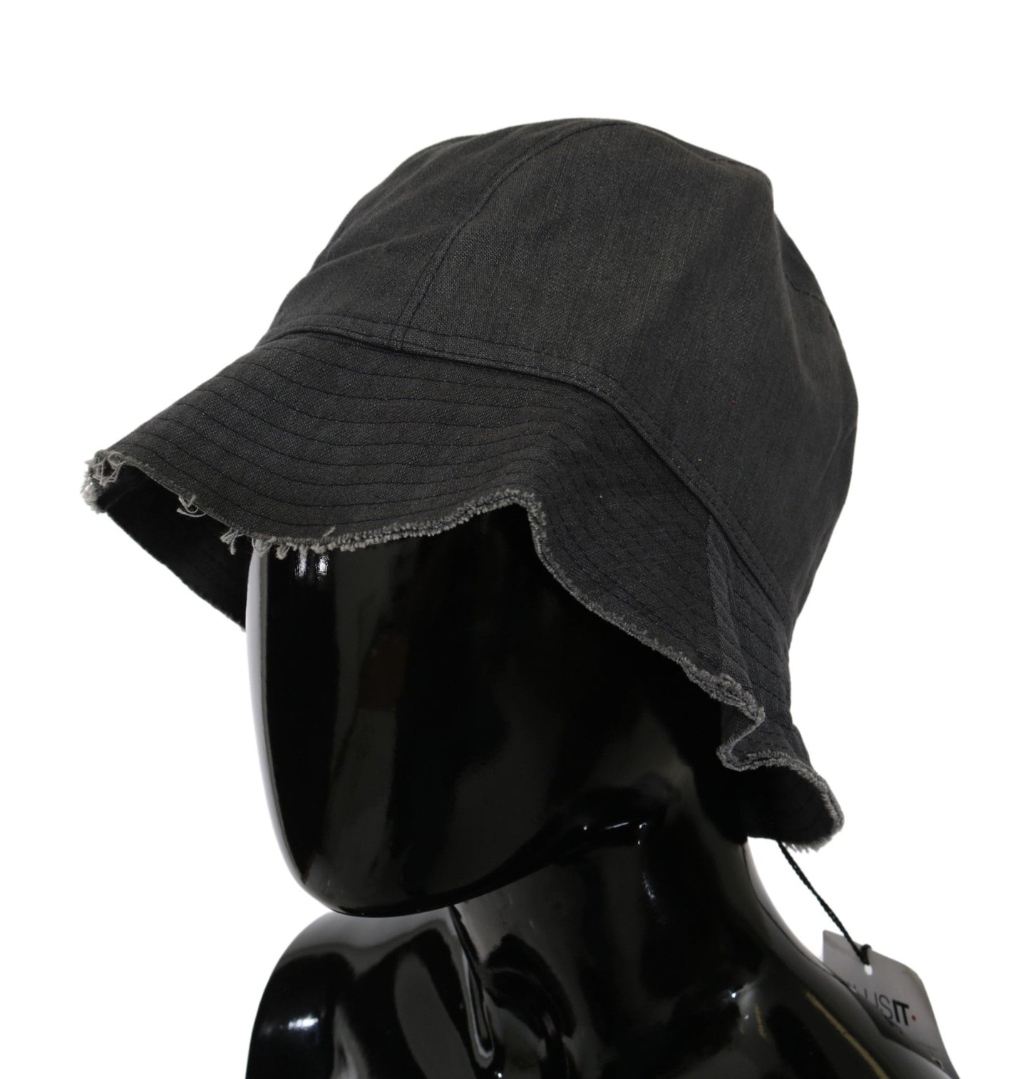 Costume National Chic musta bucket hat - ajaton asuste