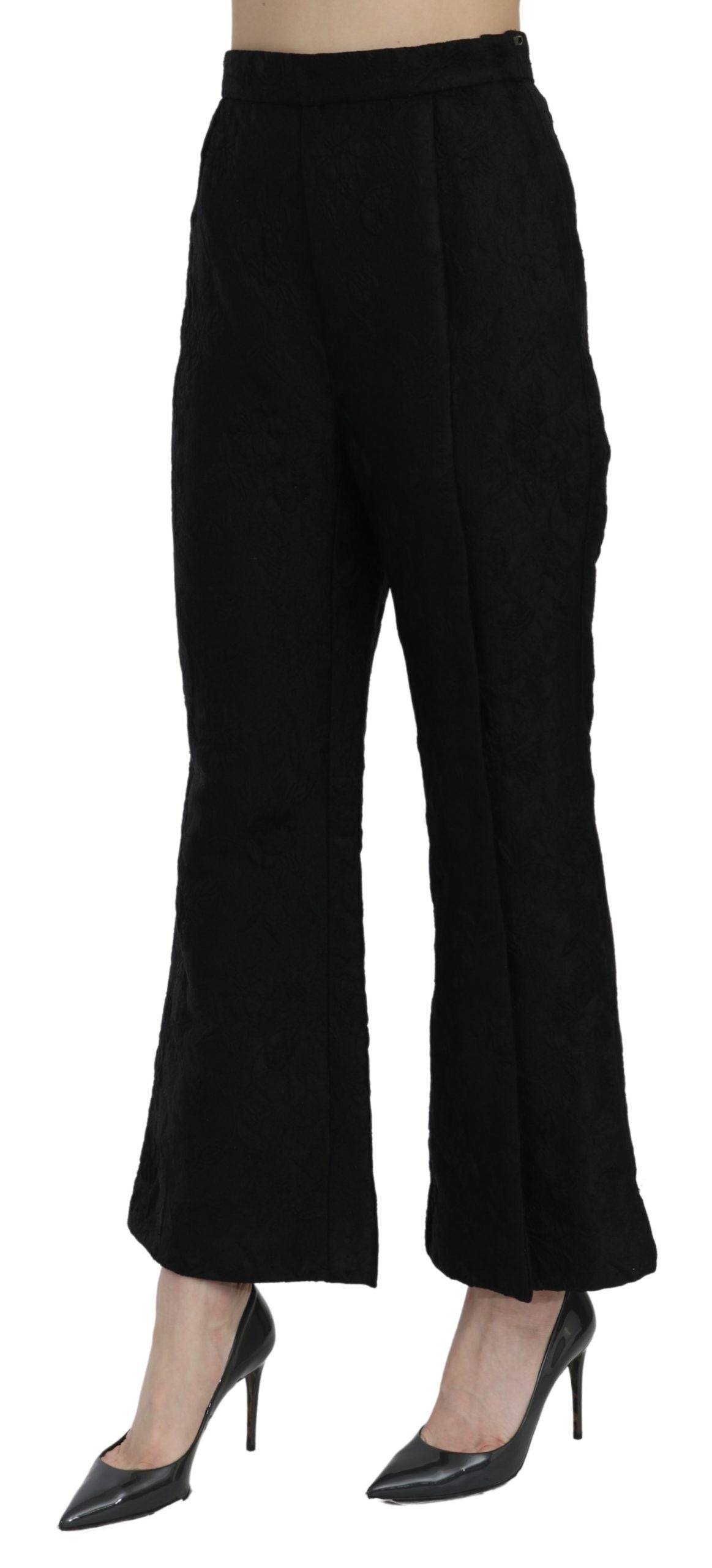 Dolce &amp; Gabbana Chic High-Waisted Cropped Pants