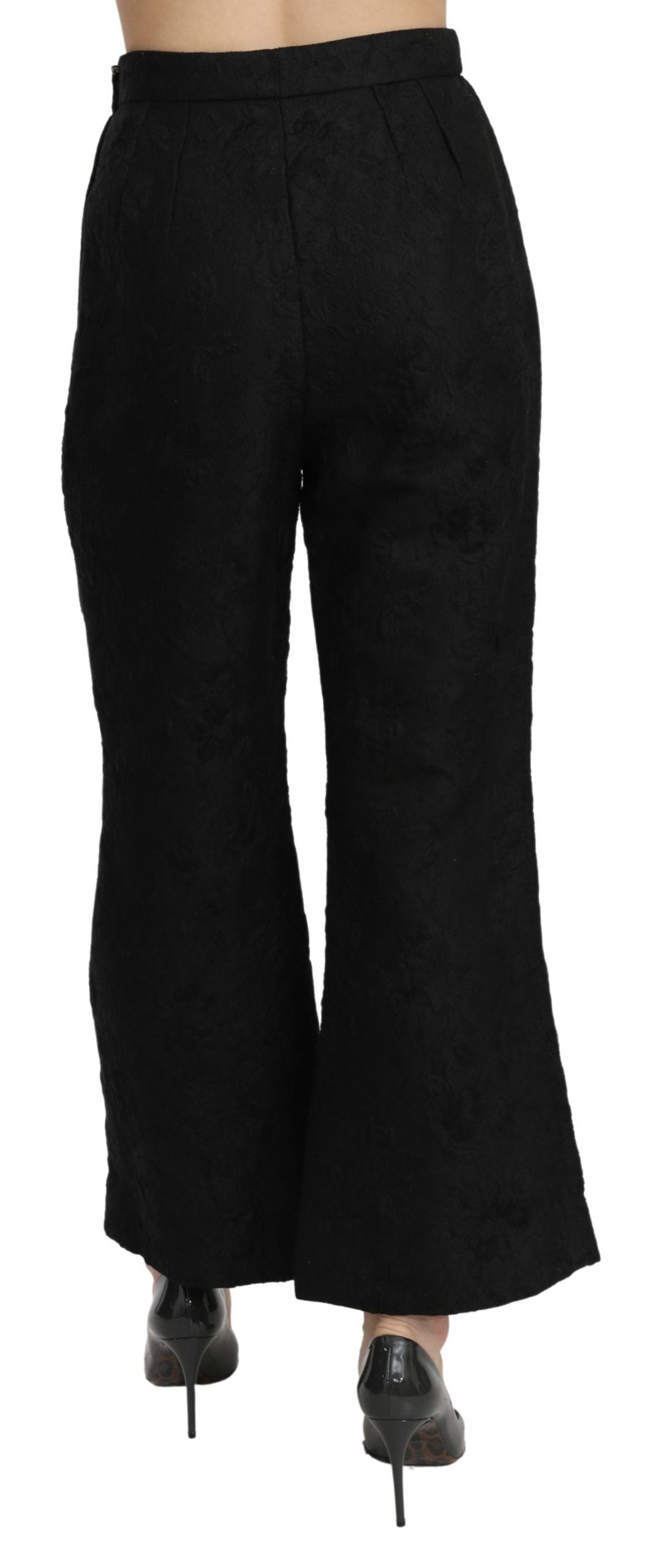 Dolce &amp; Gabbana Chic High-Waisted Cropped Pants