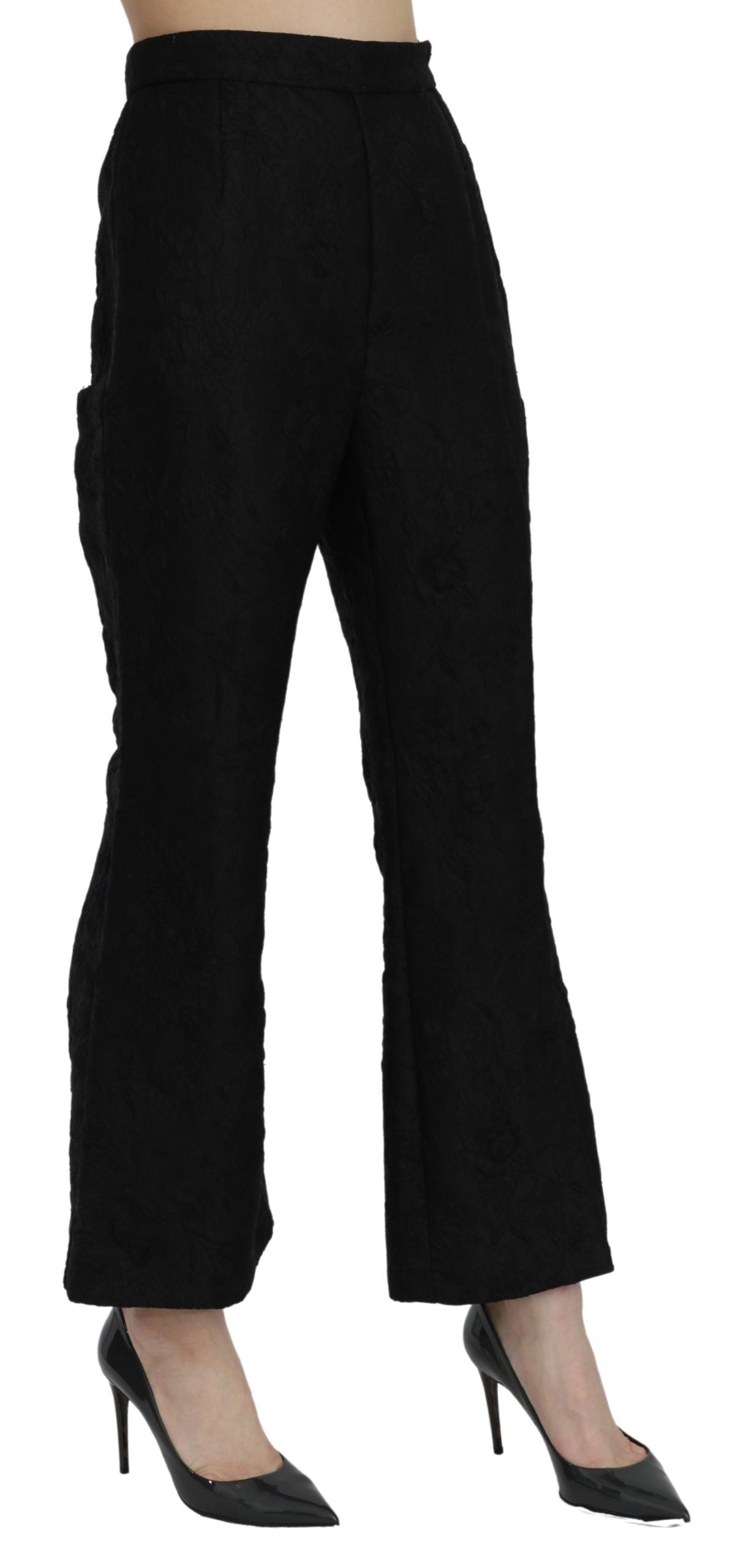 Dolce &amp; Gabbana Chic High-Waisted Cropped Pants