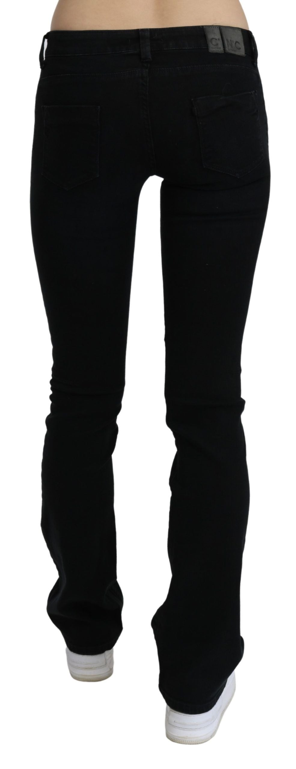 Costume National Chic black slim fit denim with low waist