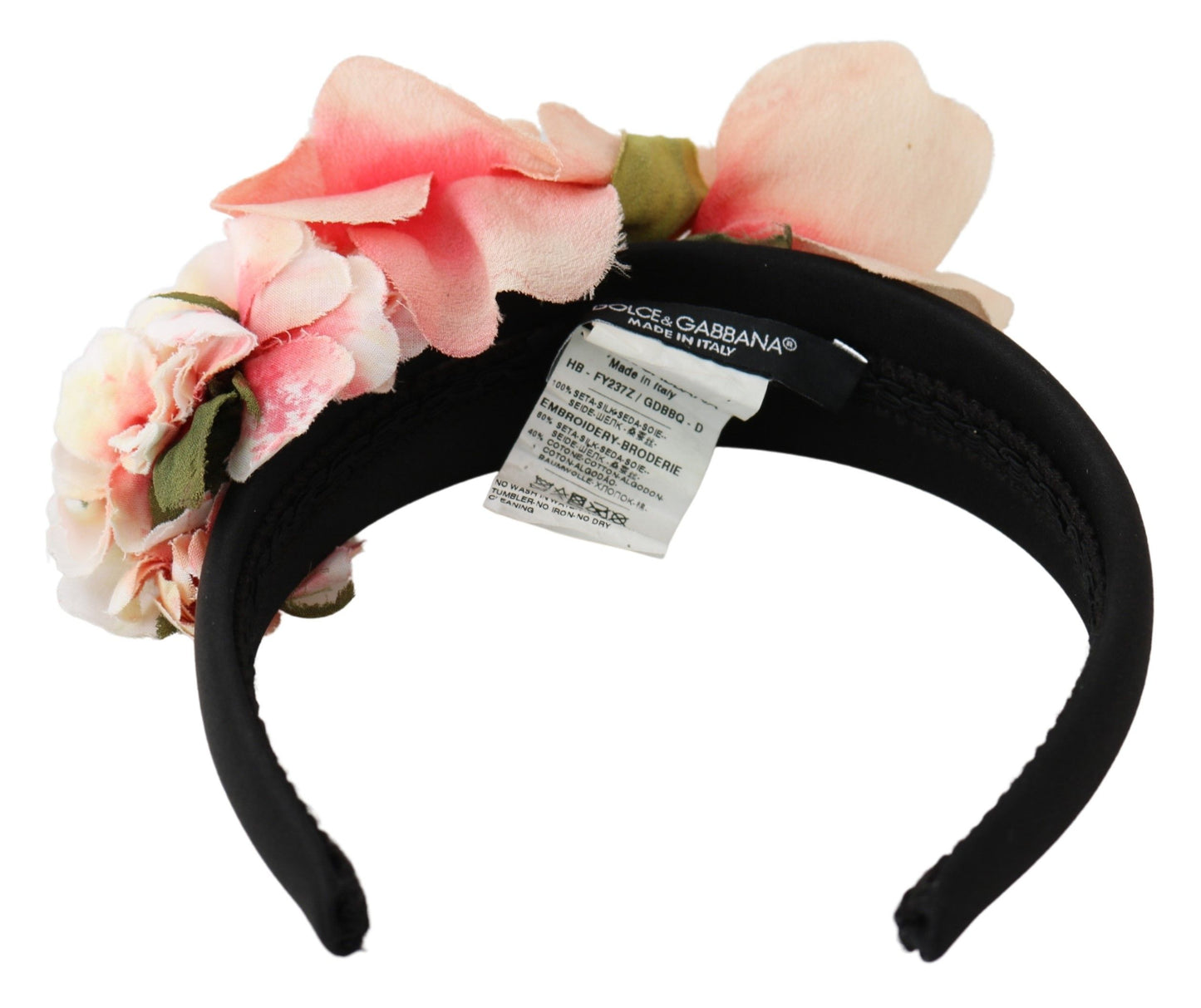 Dolce &amp; Gabbana Elegant Silk Headband Designer Tiara