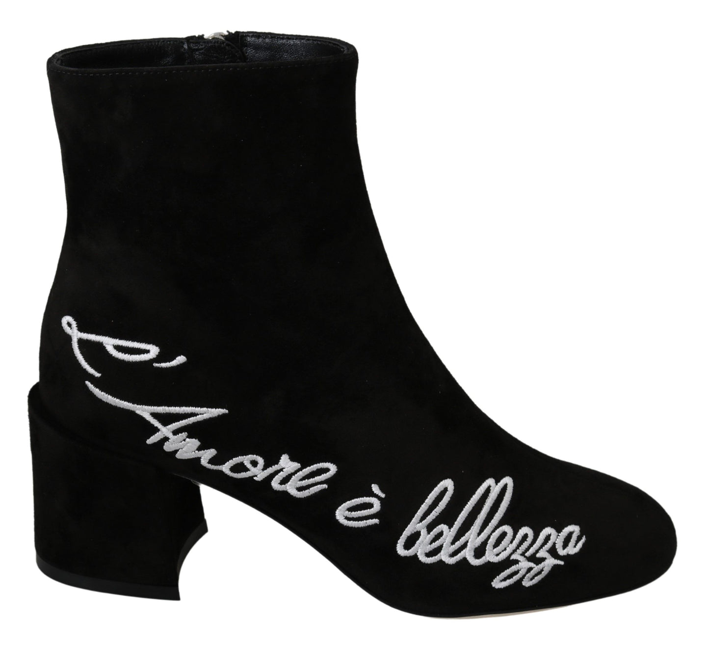 Dolce & Gabbana Schicke, bestickte Stiefelette