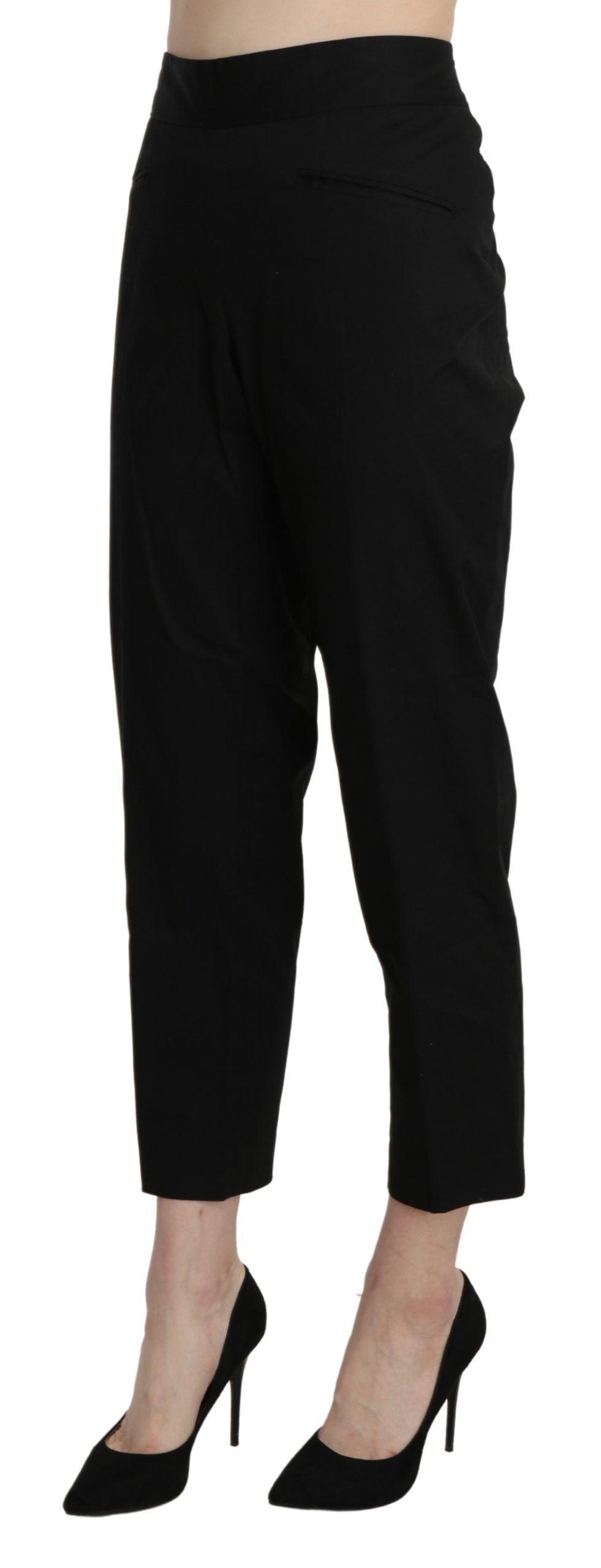 BENCIVENGA Elegante Cropped Pants mit hoher Taille