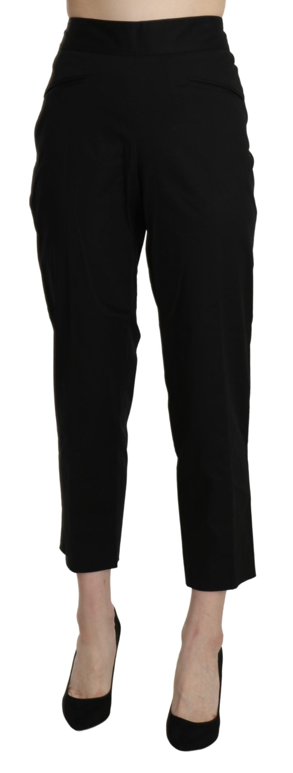 BENCIVENGA Elegante Cropped Pants mit hoher Taille