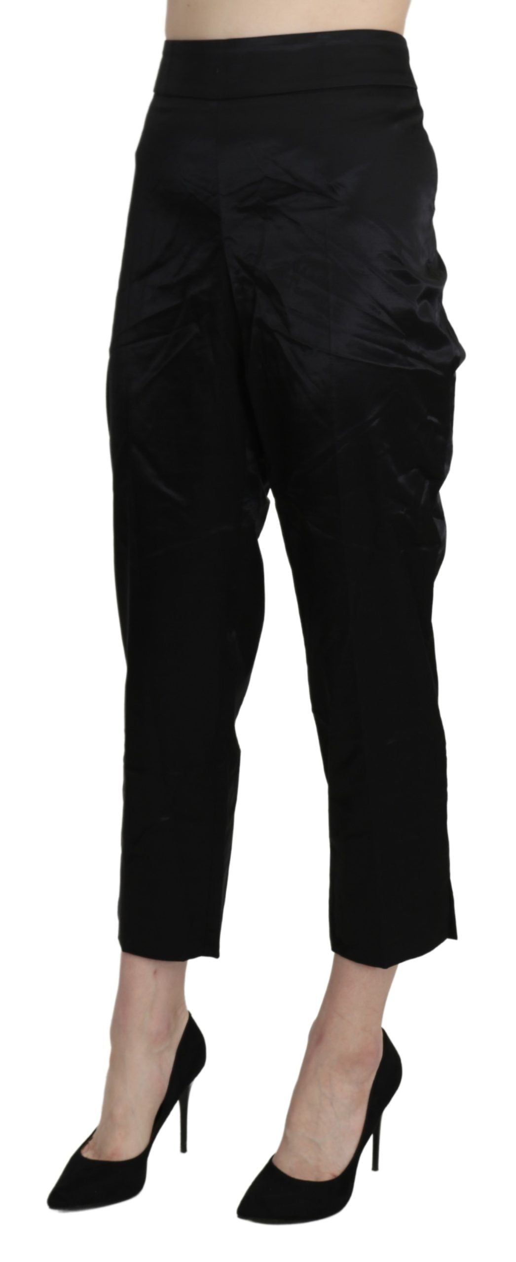 BENCIVENGA Elegante Cropped Pants mit hoher Taille