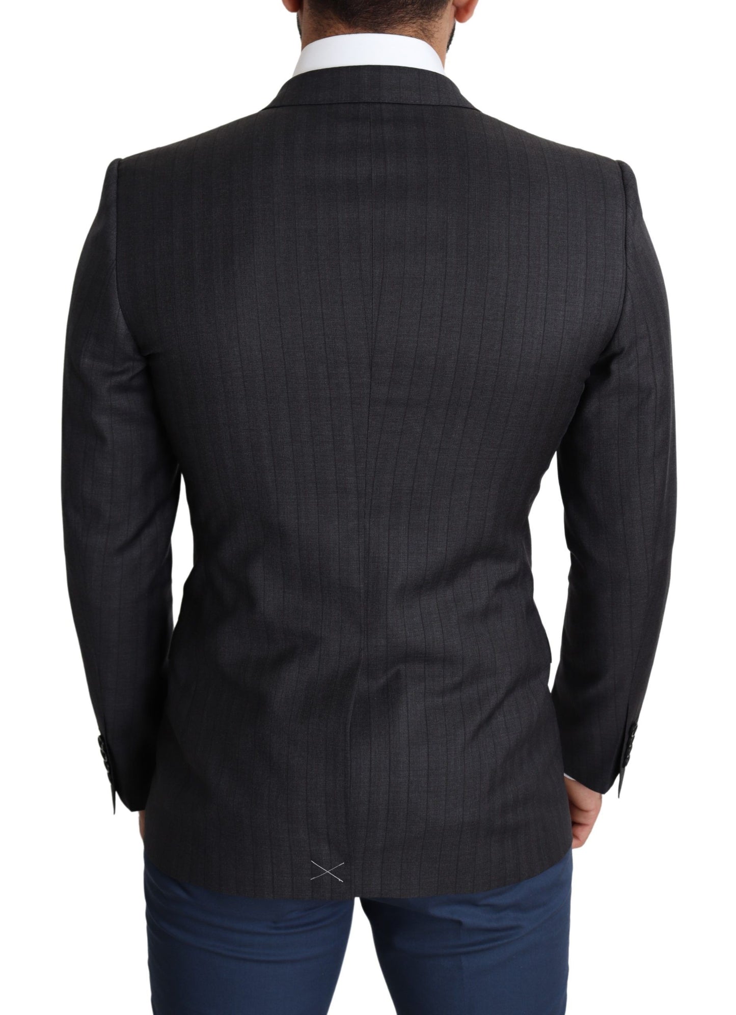 Dolce &amp; Gabbana Elegant Martini blazer in black virgin wool