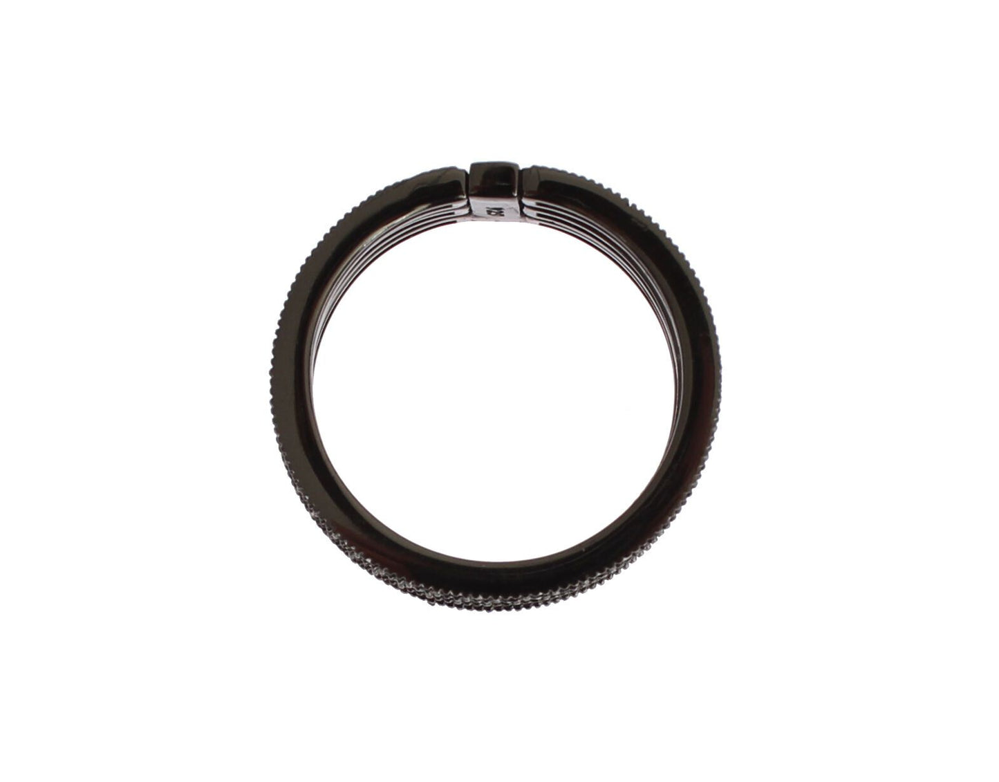 Nialaya Elegant Black Rhodium Hope -kristallisormus