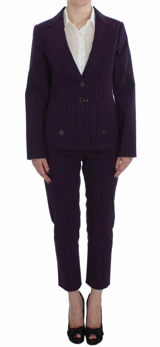 BENCIVENGA Elegant suit with striped trousers and blazer