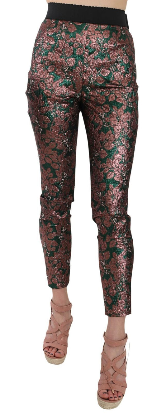 Dolce &amp; Gabbana Elegant multicolor designer trousers