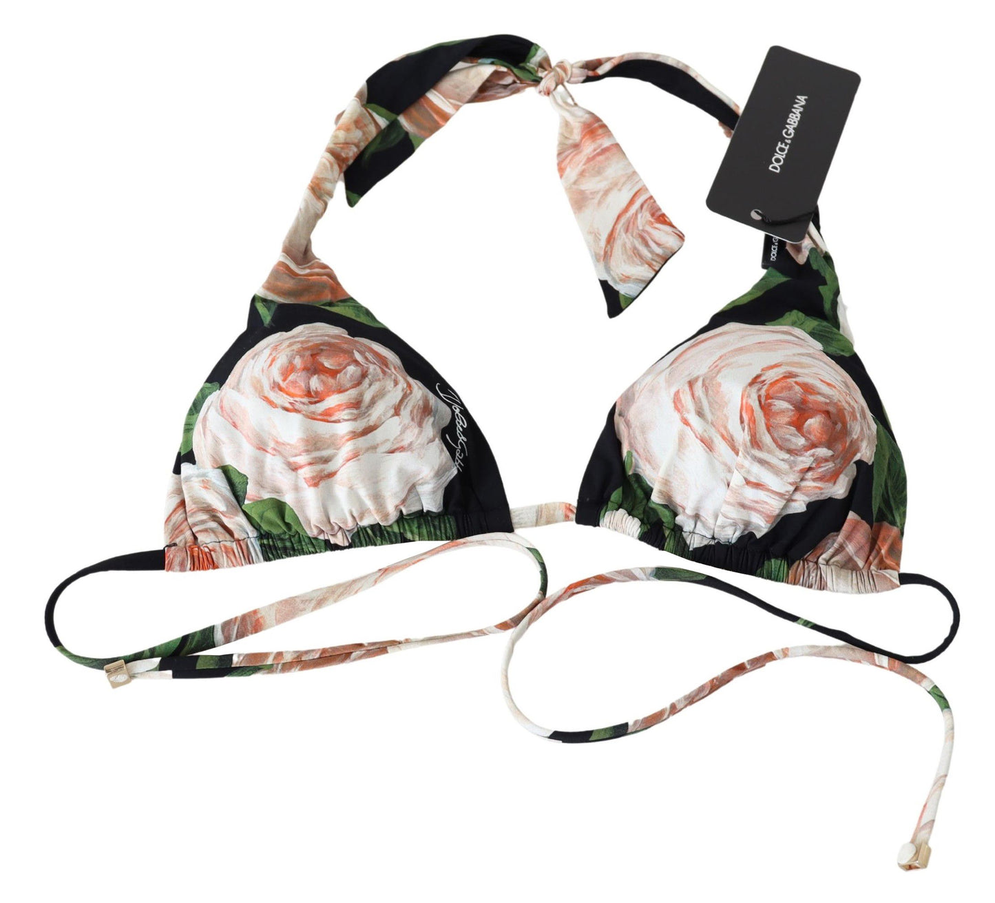 Dolce & Gabbana Elegantes Bikini-Oberteil mit Blumendruck