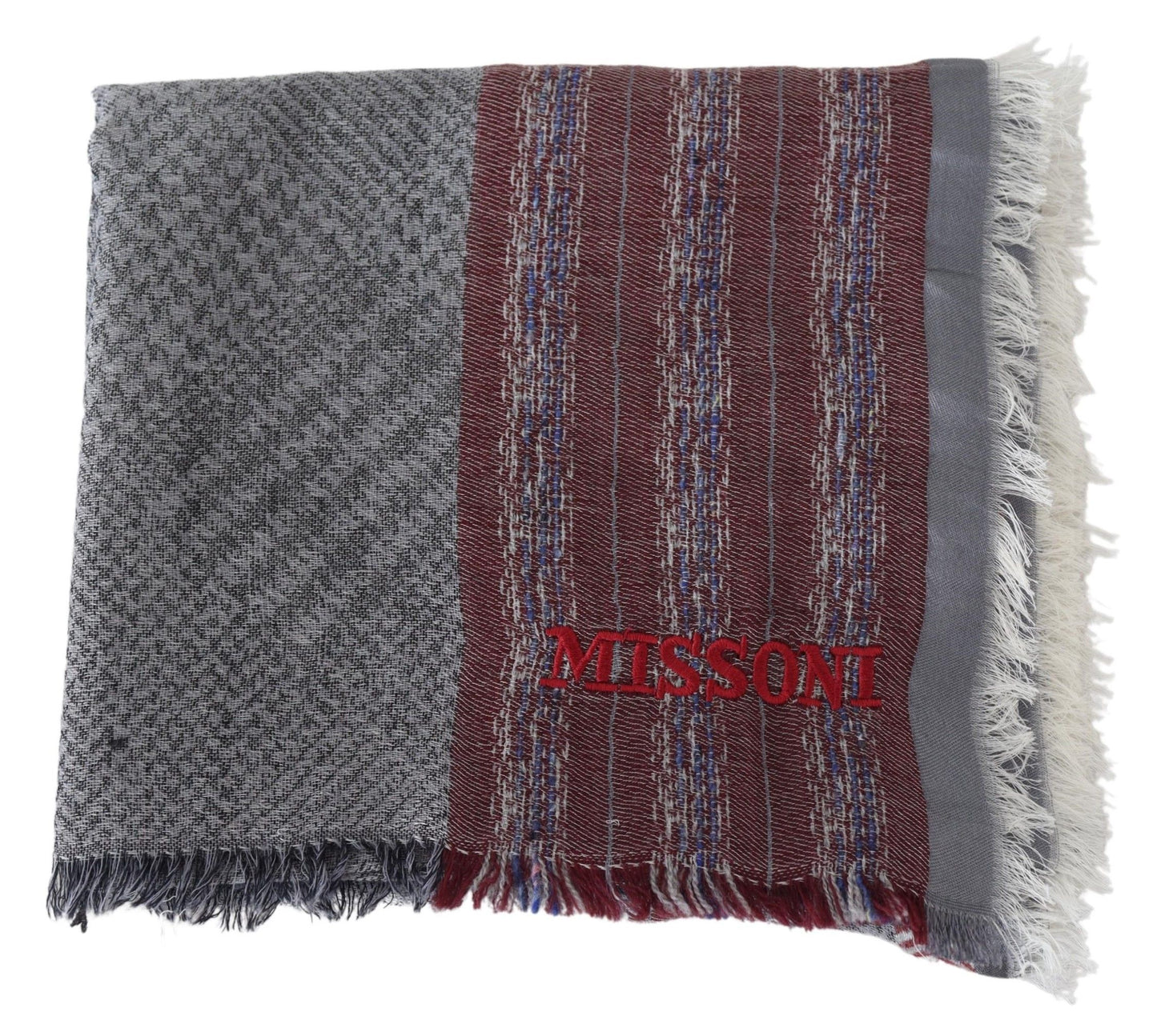 Missoni Elegant raidallinen villalogohuivi