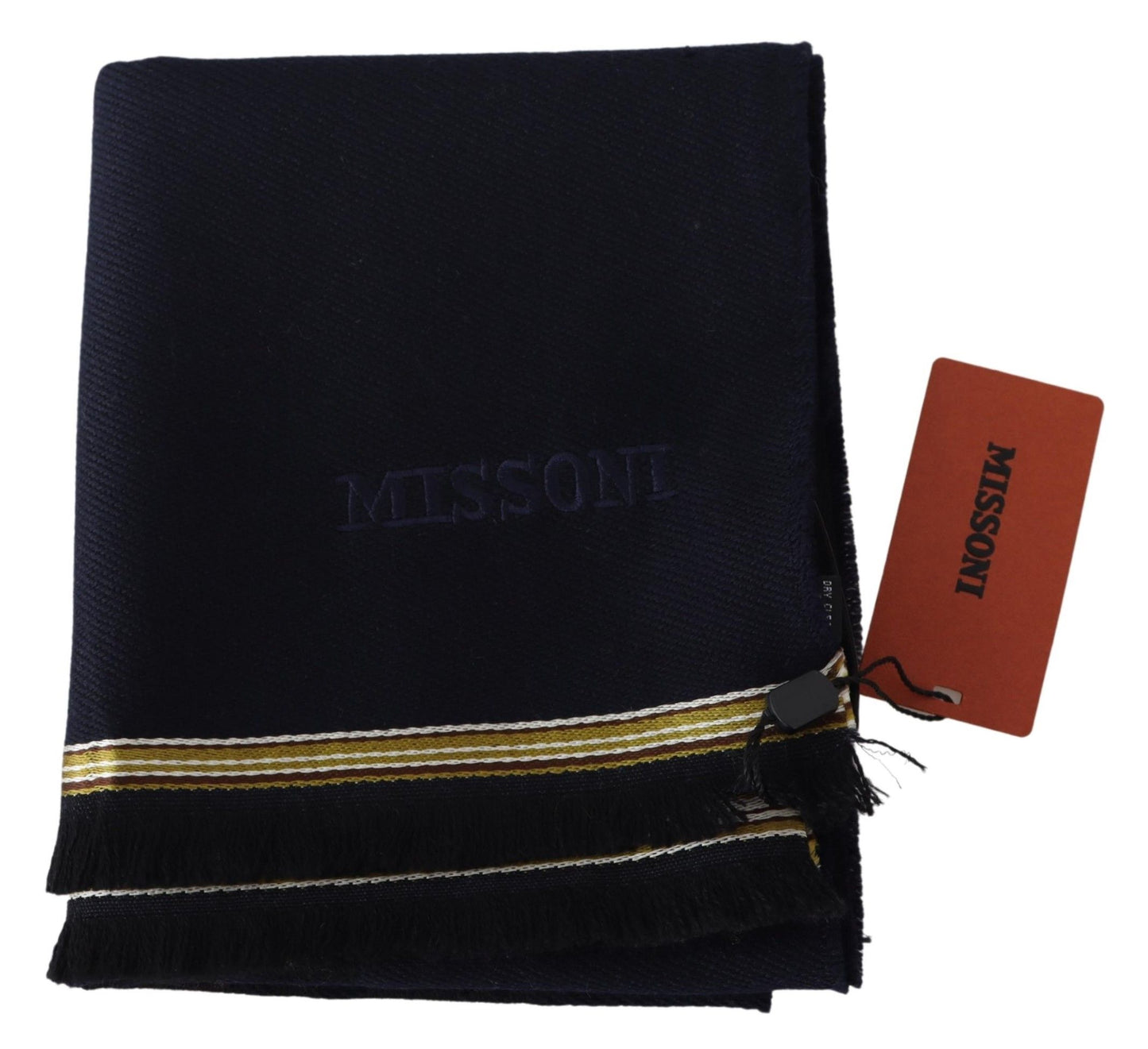 Missoni Elegant unisex-villahuivi, jossa kirjailtu logo