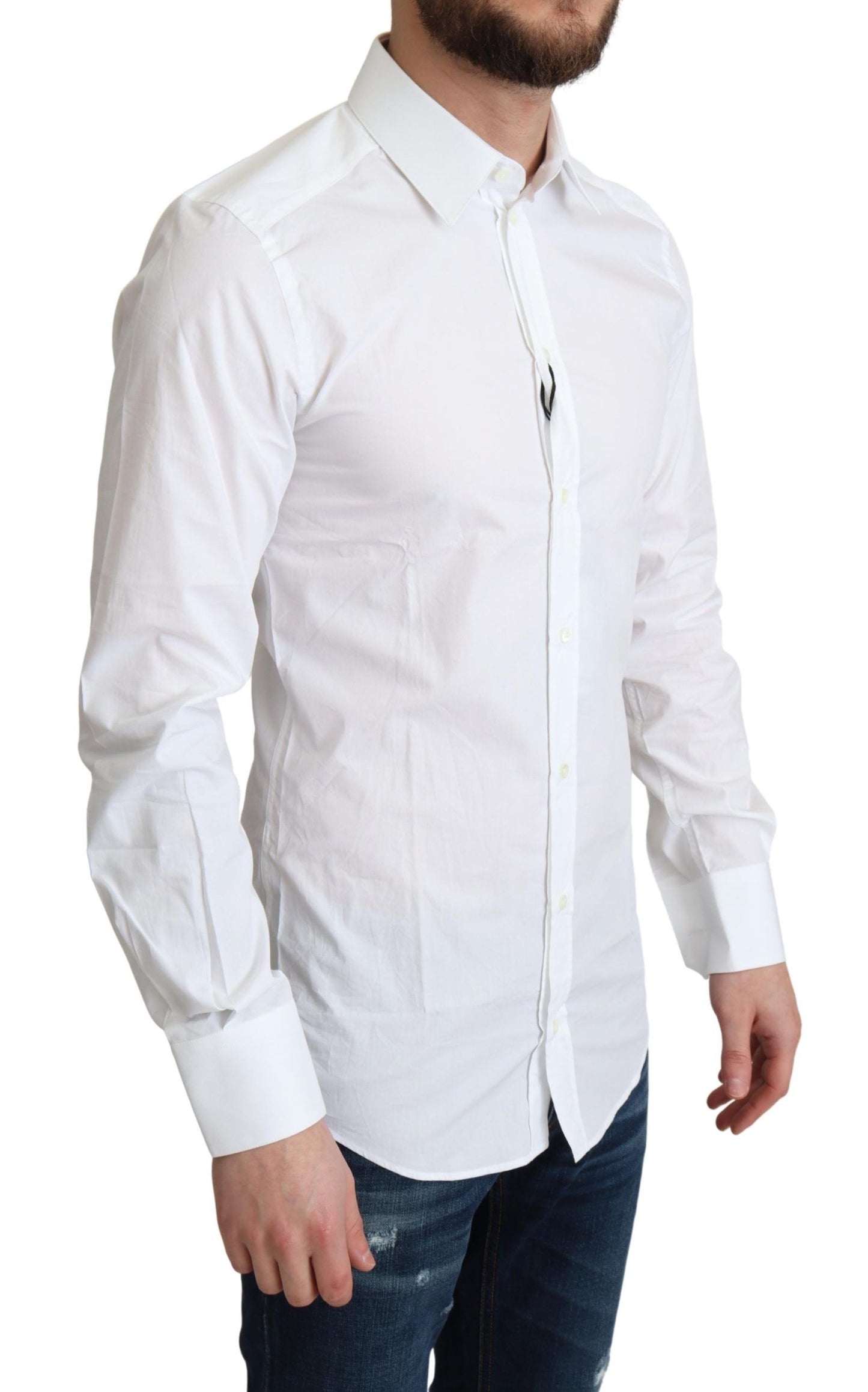 Dolce &amp; Gabbana Elegant white cotton shirt