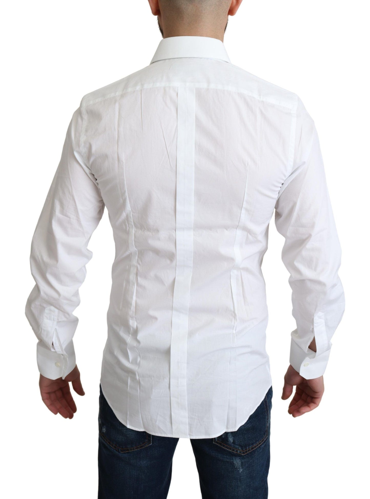 Dolce &amp; Gabbana Elegant white cotton shirt