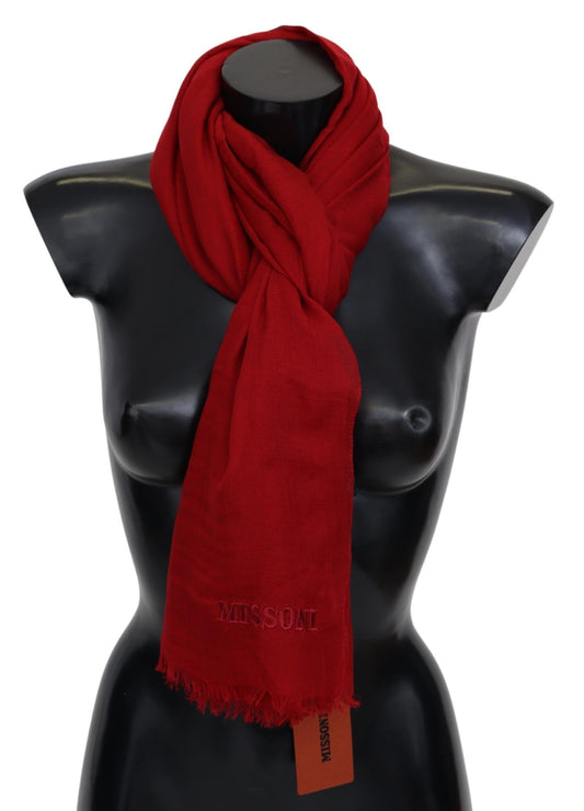 Missoni Luxurious Patterned Cashmere Scarf