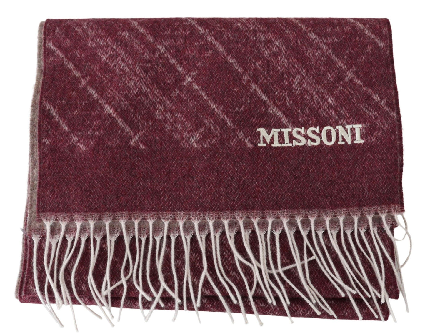 Missoni Elegant Cashmere Fringed -huivi