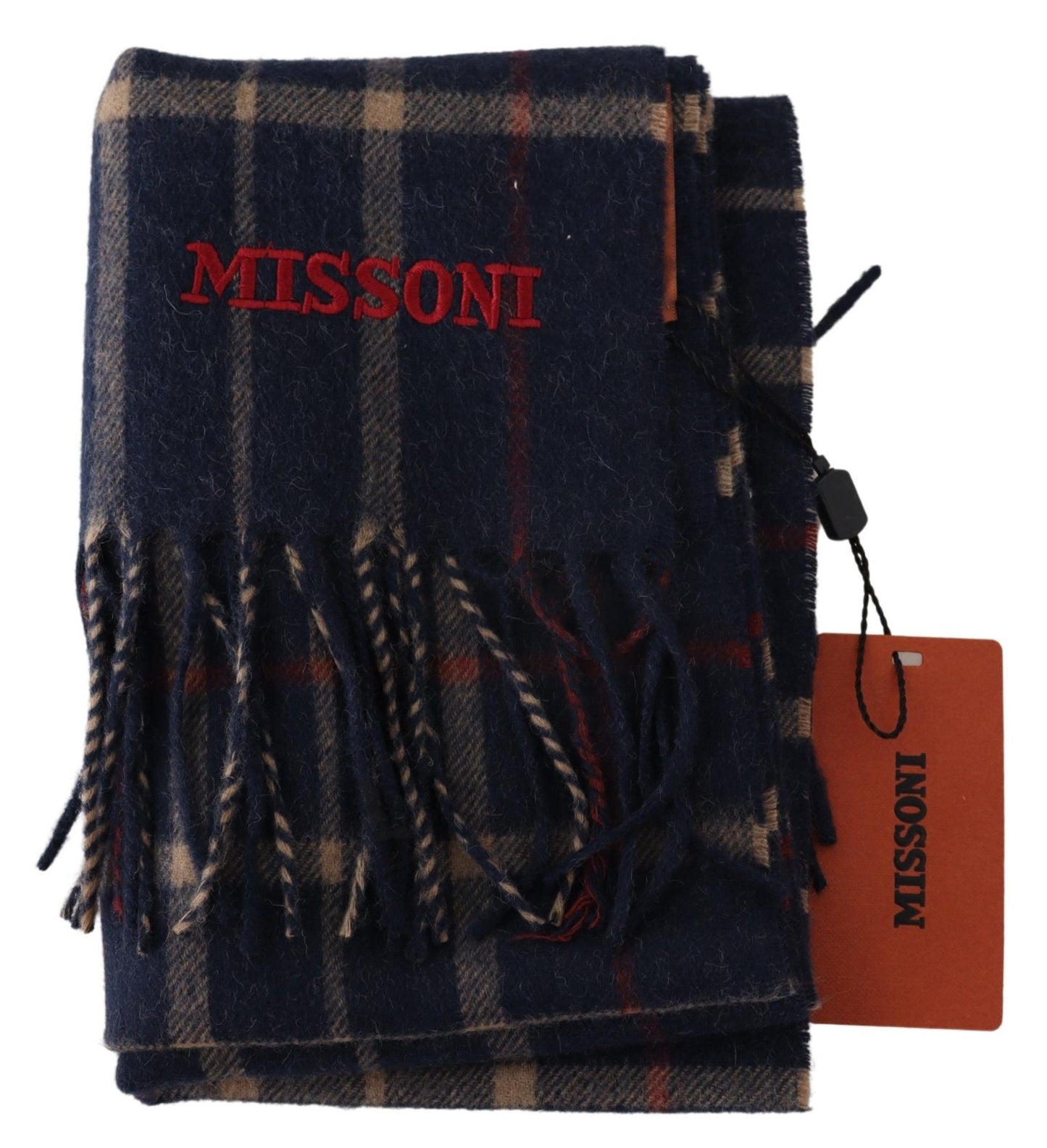 Missoni Chic Unisex Camel Hair Designer -huivi