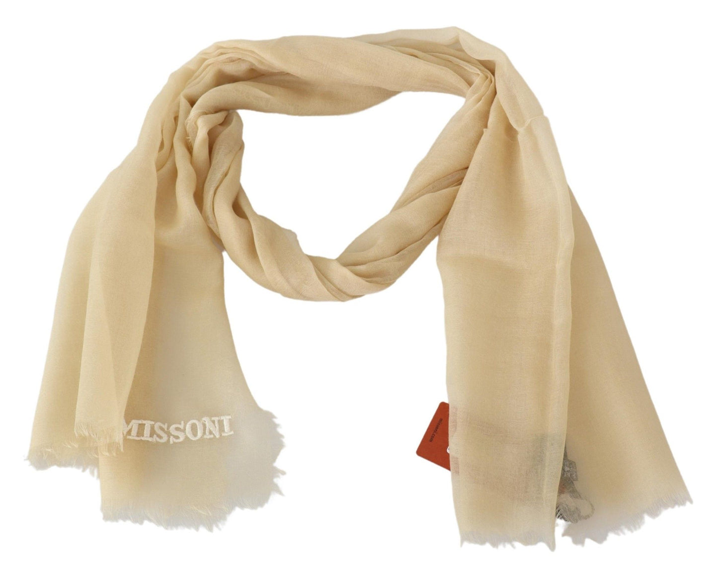 Missoni Elegant Cashmere -huivi beige