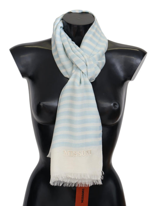 Missoni Elegant cashmere scarf with linear pattern