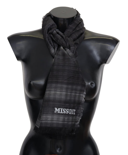 Missoni Elegant dotted scarf made of wool and silk