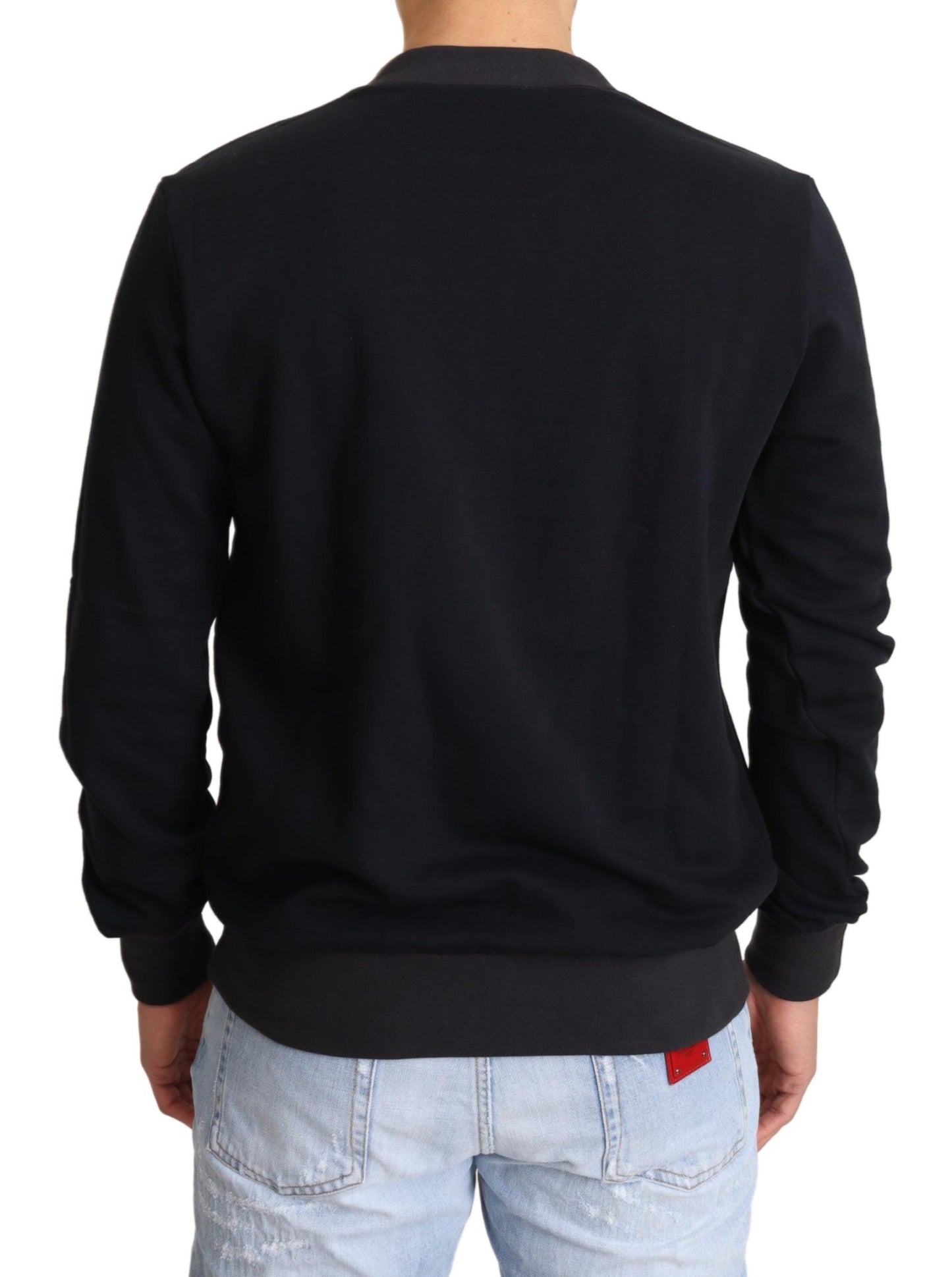 Dolce &amp; Gabbana Regal Crown Motif Crew Neck -neulepusero