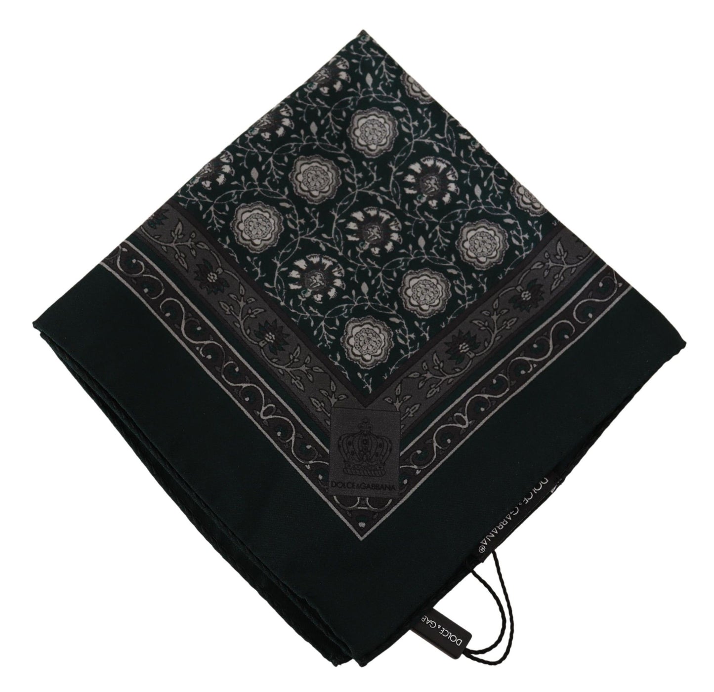 Dolce &amp; Gabbana Hieno Silk Pocket Square -nenäliina