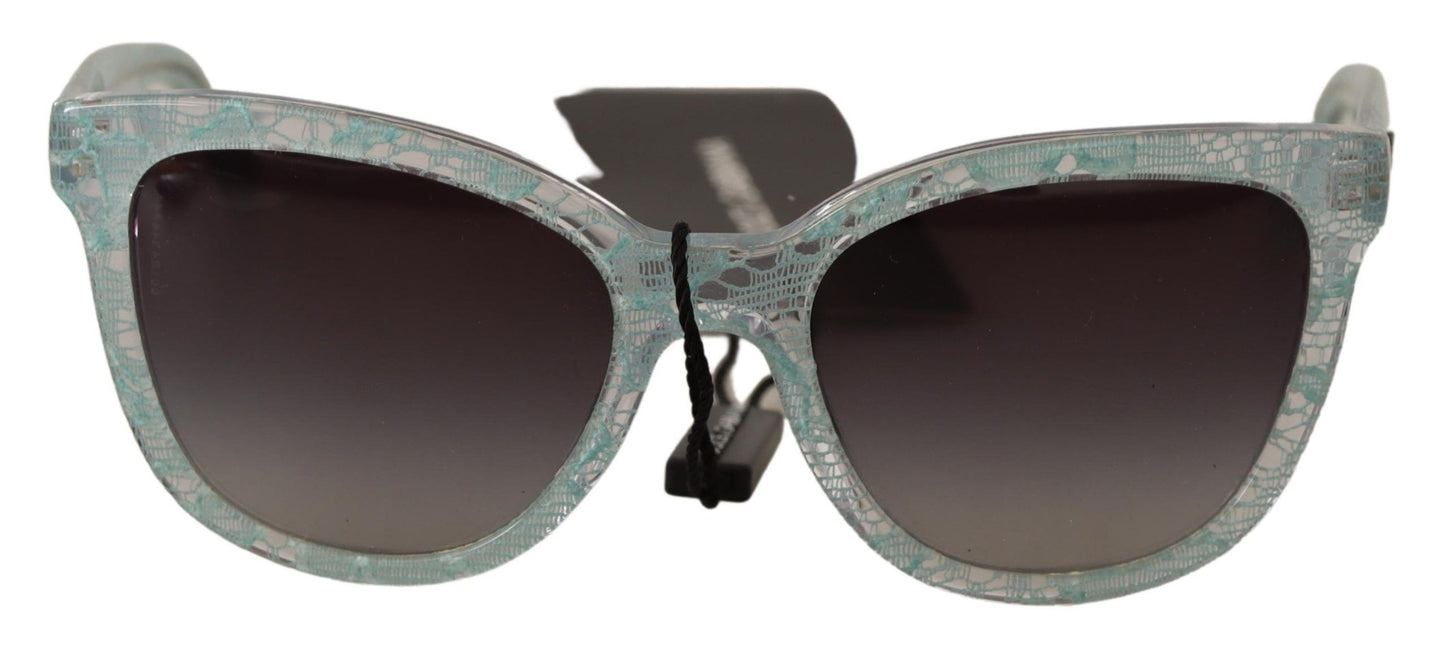 Dolce &amp; Gabbana Sicilian Lace Crystal Acetate aurinkolasit