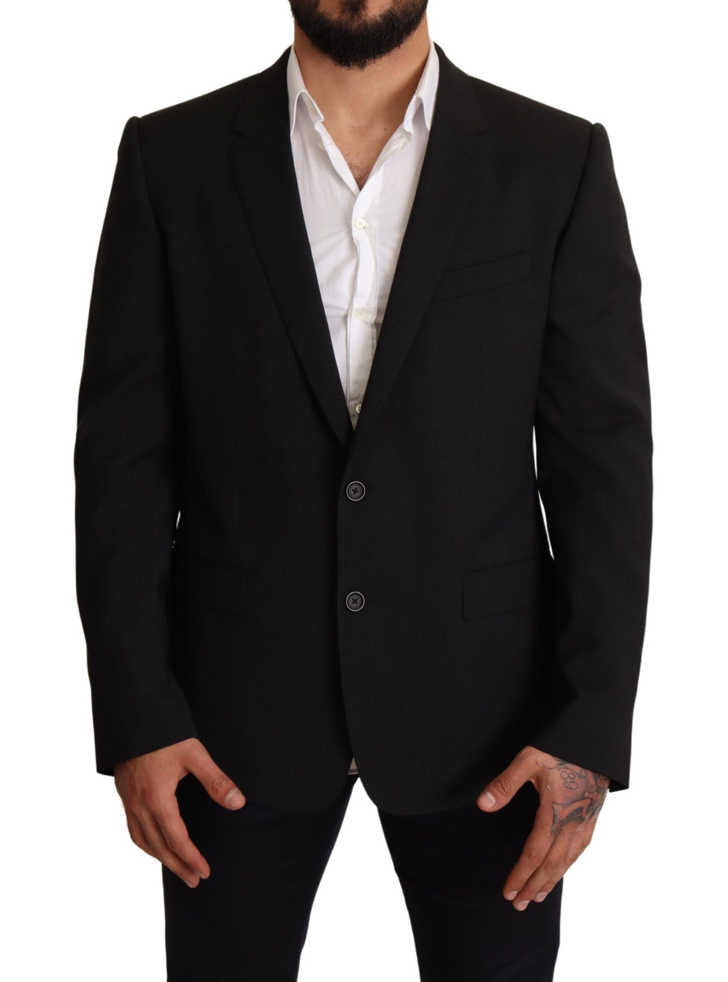 Dolce &amp; Gabbana Elegant slim fit Martini blazer jacket