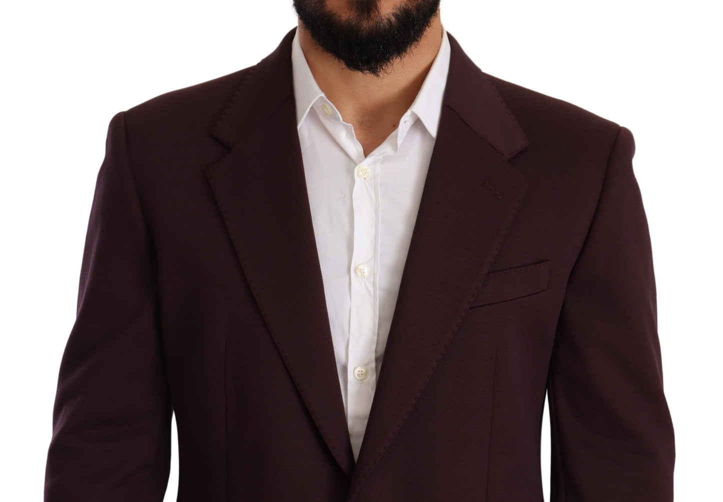 Dolce & Gabbana Eleganter Indigo Slim Fit Blazer für Männer