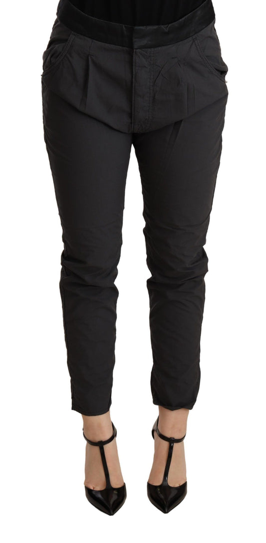 CYCLE Elegant slim fit skinny pants with mid waist