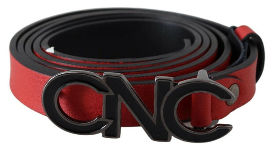 Puku National Elegant Red Leather Belt