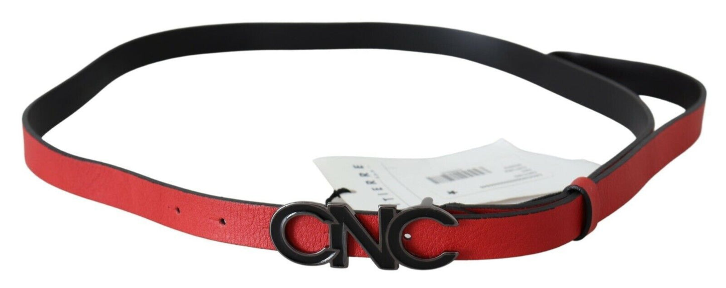 Puku National Elegant Red Leather Belt