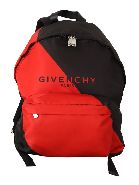 Givenchy Slim Urban Backpack in Black and Red