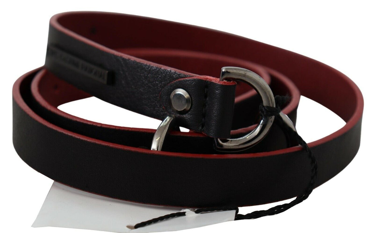 Costume National Elegant two-tone leather belt