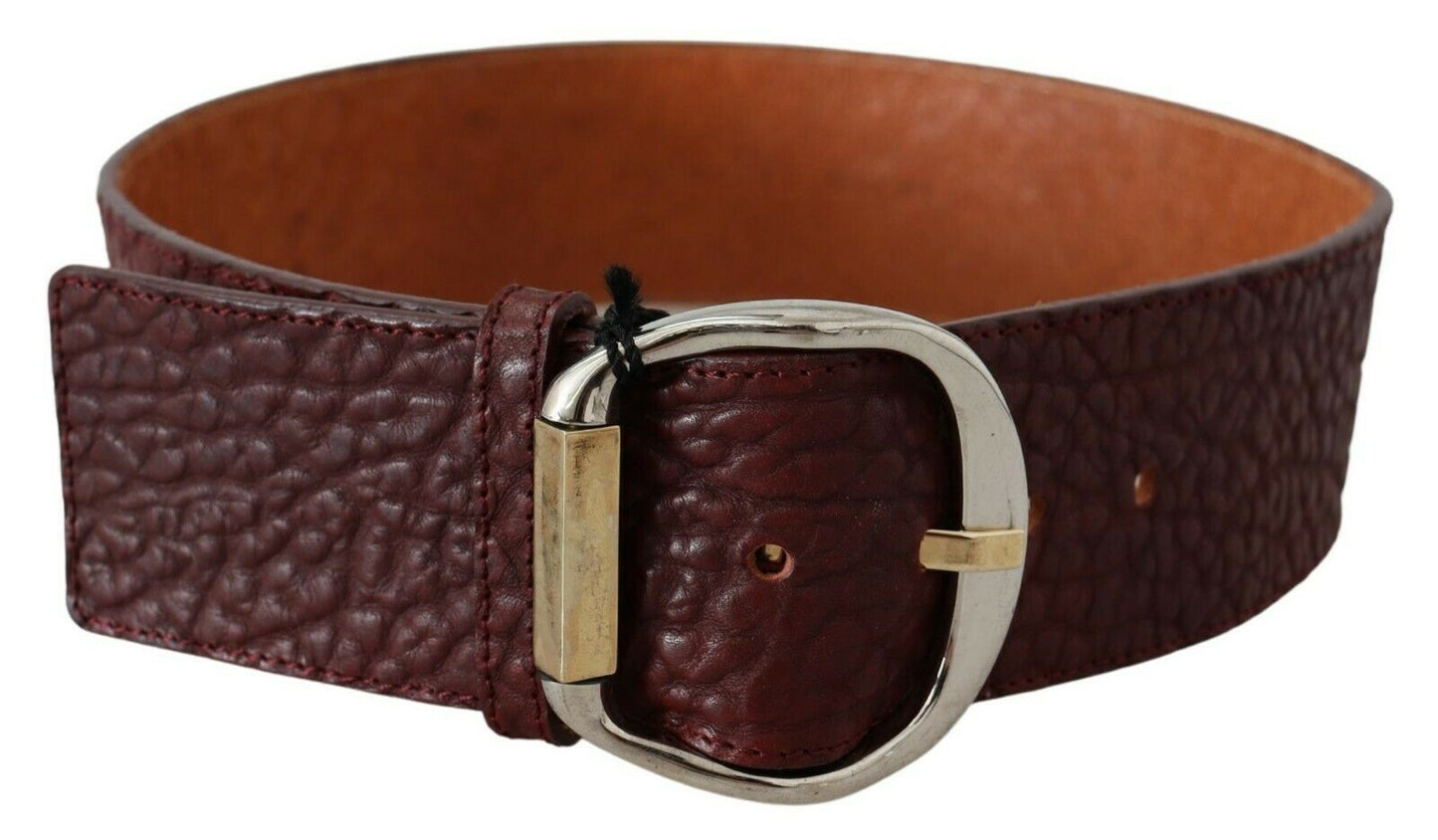 GF Ferre Elegant brown leather belt for fashion