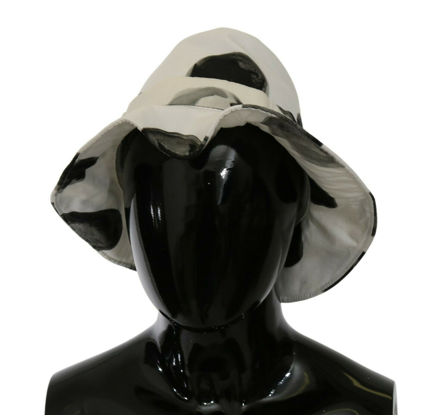 Dolce &amp; Gabbana Polka Dot Cotton Bucket Hat - White &amp; Black