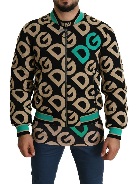 Dolce &amp; Gabbana Iconic Printed Bomber Jacket - Exquisite Design