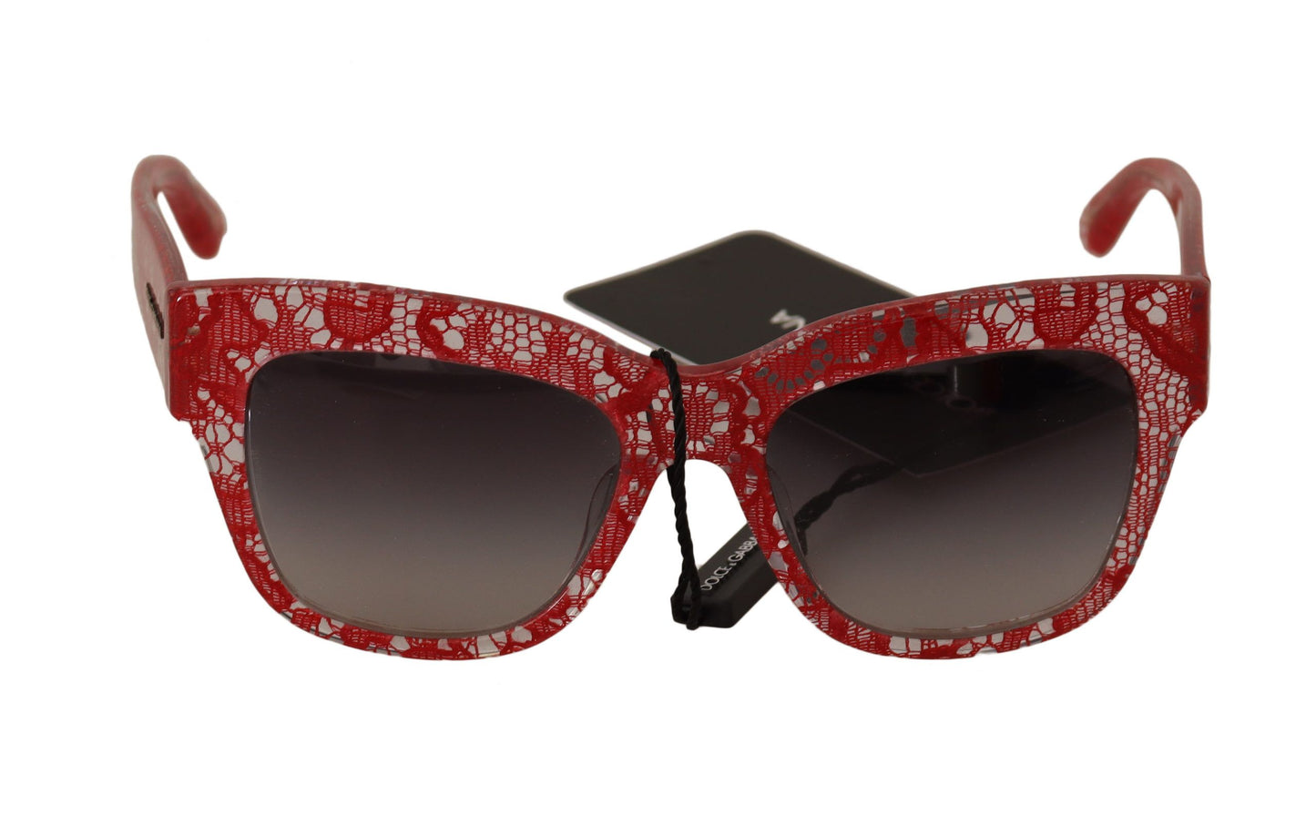 Dolce &amp; Gabbana Elegant sunglasses with Sicilian lace insert