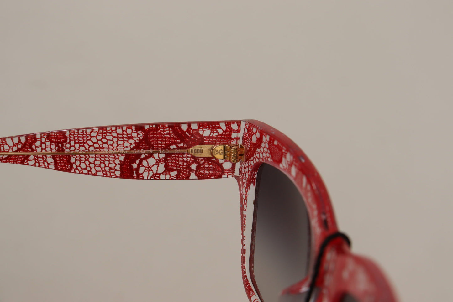 Dolce &amp; Gabbana Elegant sunglasses with Sicilian lace insert