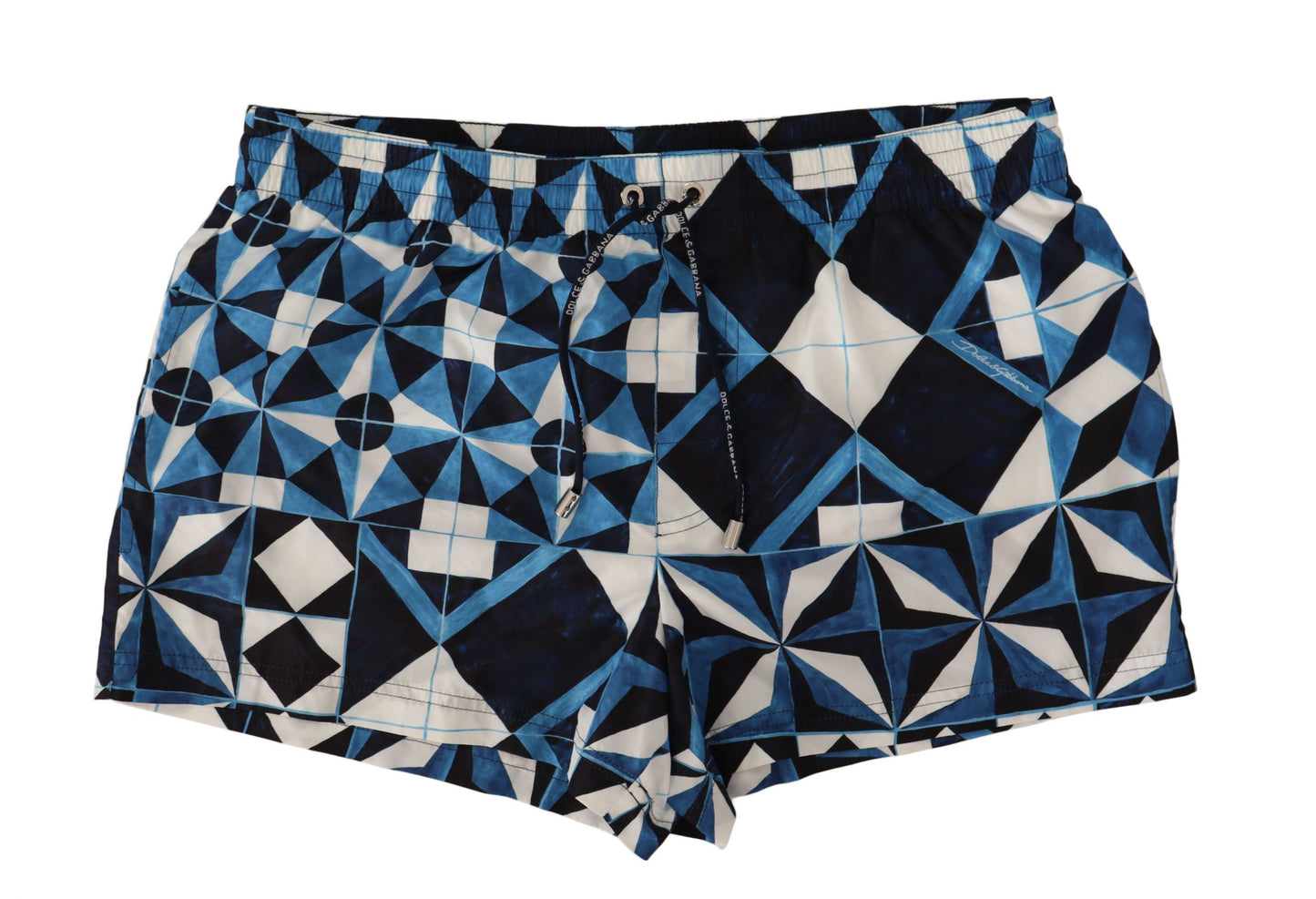 Dolce & Gabbana Majestic Majolika Druck Badehose