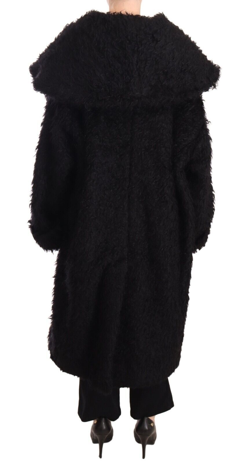 Dolce &amp; Gabbana Elegant Runway Fur Cape Trenditakki